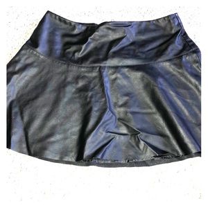 Pleather skirt